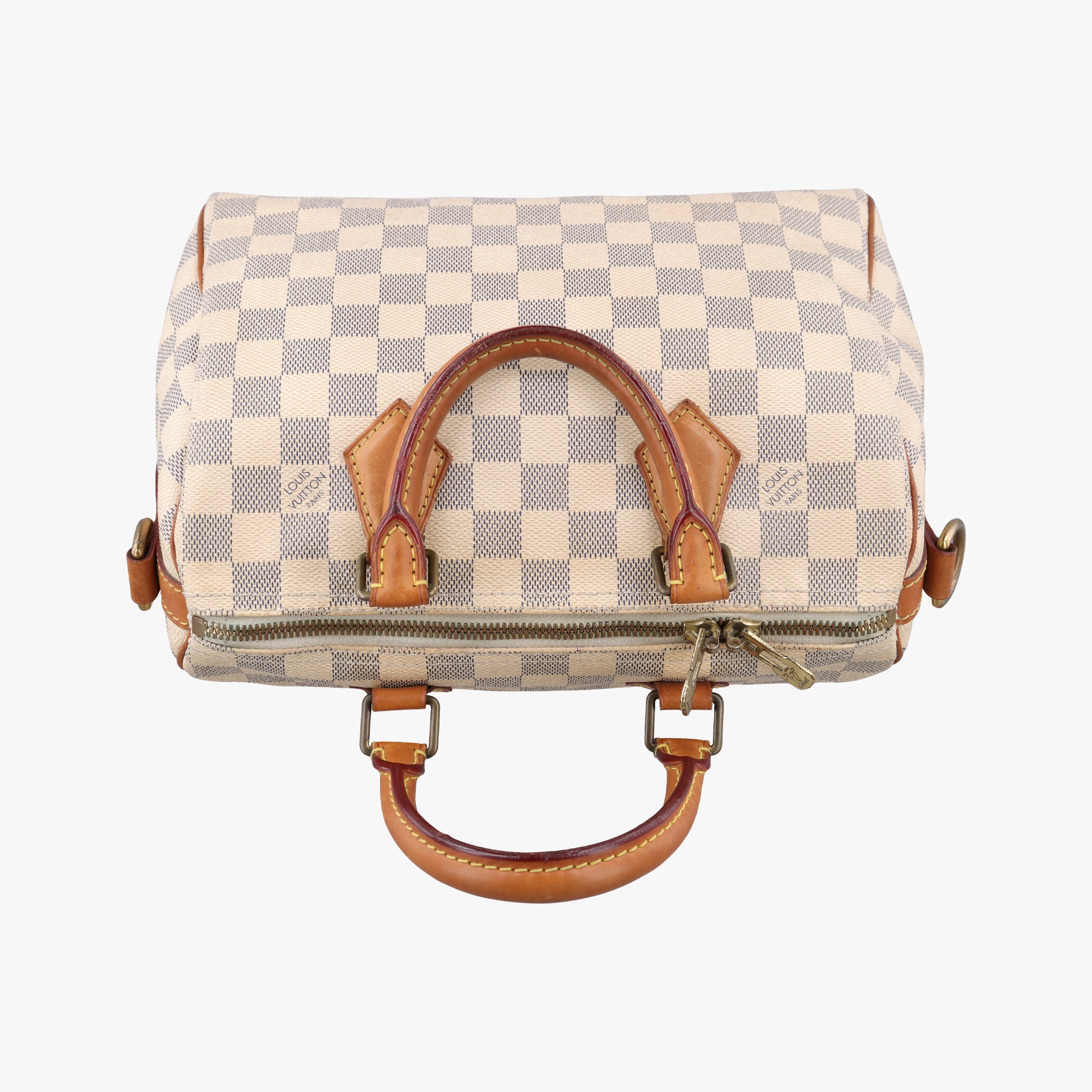Vintage Louis Vuitton Speedy 25 AZUR Damier Canvas N41534 handbag | stylenewstar
