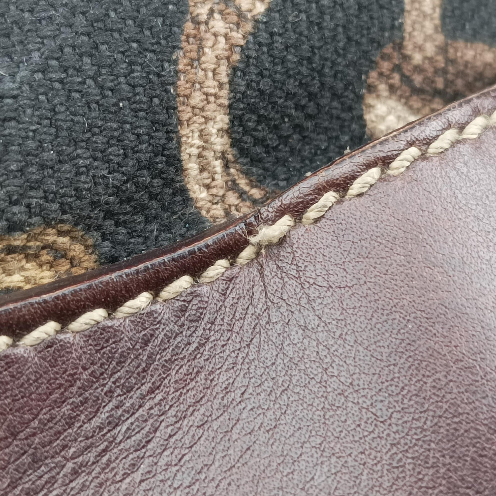 Pre-owned Gucci Amalfi bamboo Brown Canvas×Leather 154378 handbag | stylenewstar