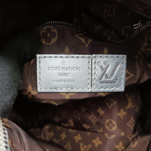 Pre-owned Louis Vuitton Speedy Bandouliere 25 Silver Recycled metallic nylon M20973 handbag | stylenewstar