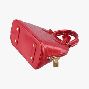 Vintage Louis Vuitton Alma BB CERISE Vernis M90174 shoulderbag | stylenewstar