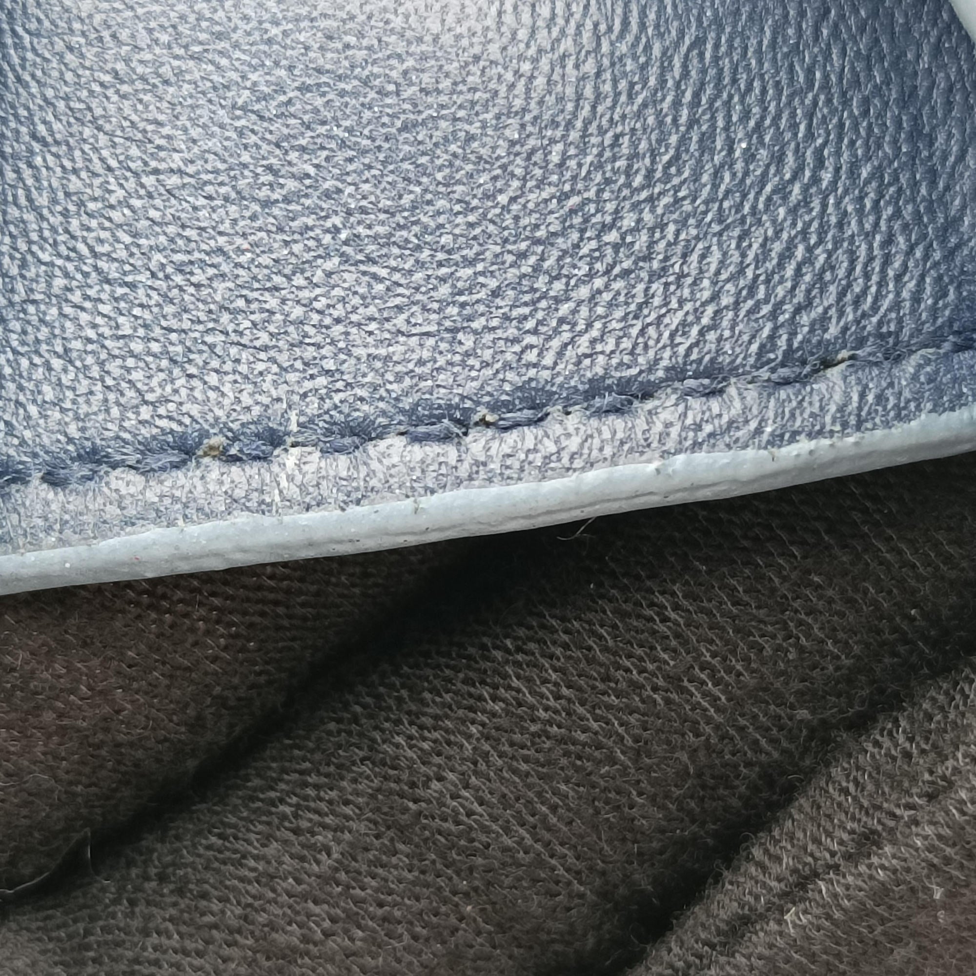 Pre-owned Prada Half Flap Double Turn Lock Blue SAFFIANO Leather BN2821 shoulderbag | stylenewstar