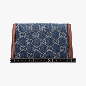 Pre-owned Gucci Dionysus Blue×brown denim×leather 476432 shoulderbag | stylenewstar