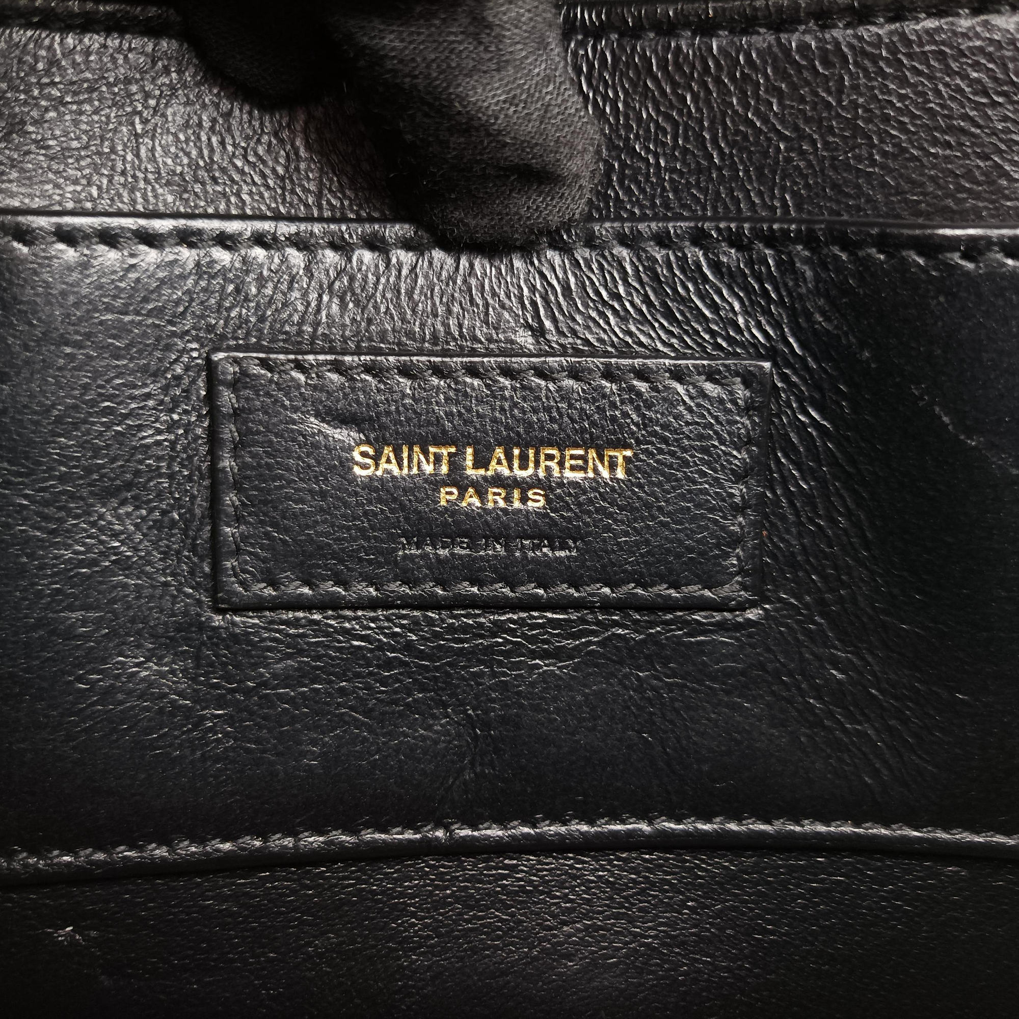 Secondhand Yves Saint Laurent Solferino Black Leather 634306 shoulderbag | stylenewstar