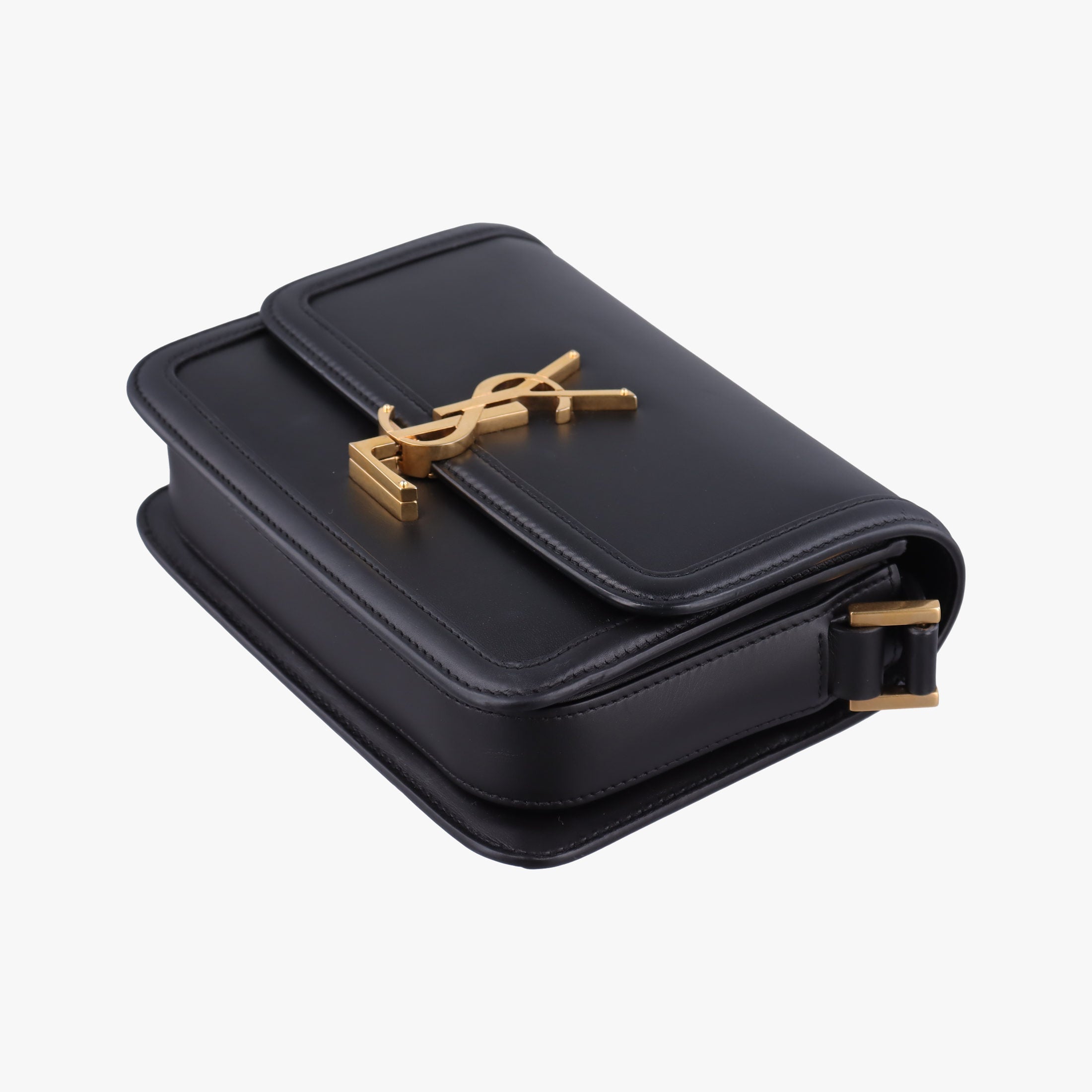 Secondhand Yves Saint Laurent Solferino Black Leather 634306 shoulderbag | stylenewstar