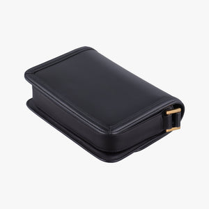 Secondhand Yves Saint Laurent Solferino Black Leather 634306 shoulderbag | stylenewstar