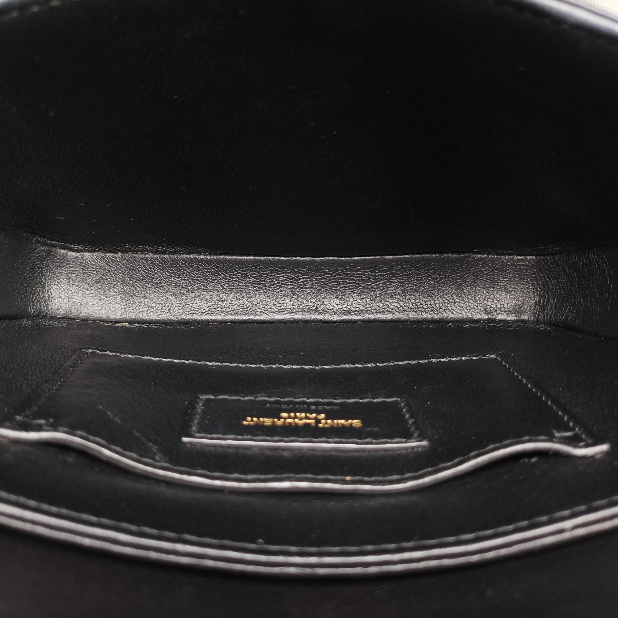 Secondhand Yves Saint Laurent Solferino Black Leather 634306 shoulderbag | stylenewstar