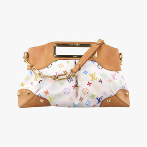 Vintage Louis Vuitton JUDY MM white Monogram Multicolor M40255 shoulderbag | stylenewstar
