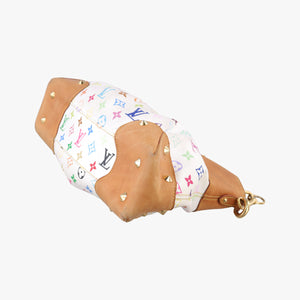 Vintage Louis Vuitton JUDY MM white Monogram Multicolor M40255 shoulderbag | stylenewstar
