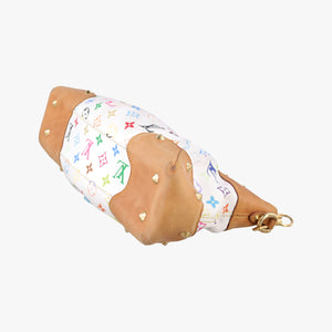 Vintage Louis Vuitton JUDY MM white Monogram Multicolor M40255 shoulderbag | stylenewstar