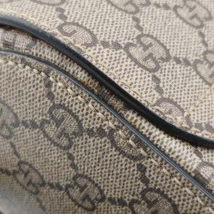 Vintage Gucci GG flora Padlock Bamboo Brown × Red PVC coated canvas×leather 603221 shoulderbag | stylenewstar