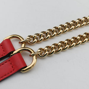 Vintage Gucci GG flora Padlock Bamboo Brown × Red PVC coated canvas×leather 603221 shoulderbag | stylenewstar