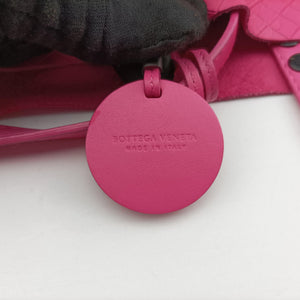 Pre-owned Bottega Veneta Intrecciato Rose lambskin  shoulderbag | stylenewstar