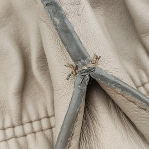 Vintage Prada Gaufre Beige Nappa Leather  handbag | stylenewstar