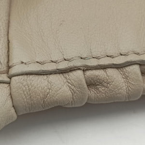 Vintage Prada Gaufre Beige Nappa Leather  handbag | stylenewstar