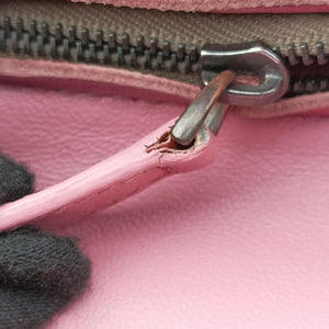Pre-owned Bottega Veneta Intrecciato Pink lambskin  shoulderbag | stylenewstar