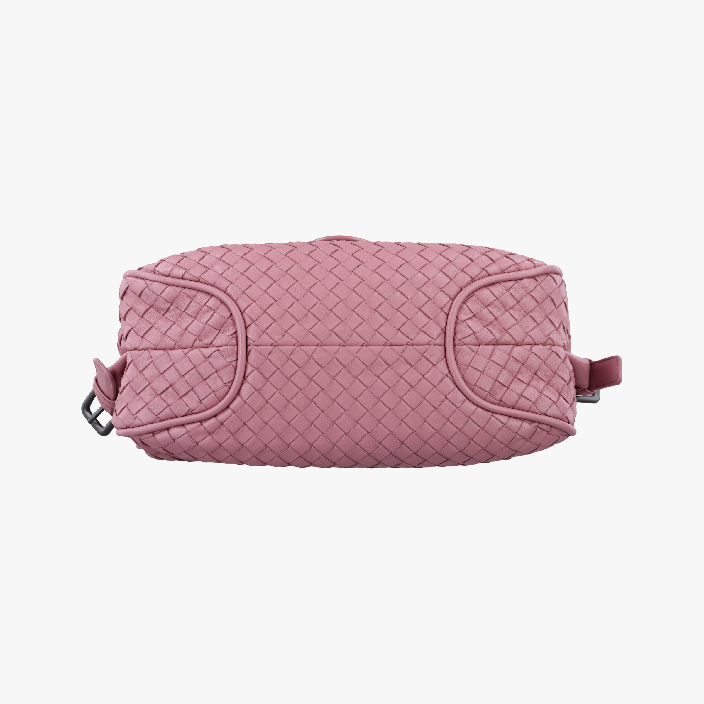 Pre-owned Bottega Veneta Intrecciato Pink lambskin  shoulderbag | stylenewstar