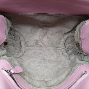 Pre-owned Bottega Veneta Intrecciato Pink lambskin  shoulderbag | stylenewstar