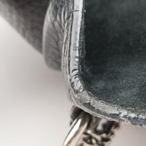 Secondhand Valentino Rockstud Glam Lock Black Leather  shoulderbag | stylenewstar
