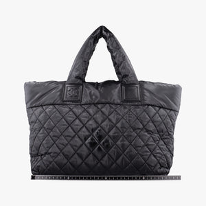 Pre-owned Chanel Coco Cocoon Black nylon A48610 handbag | stylenewstar