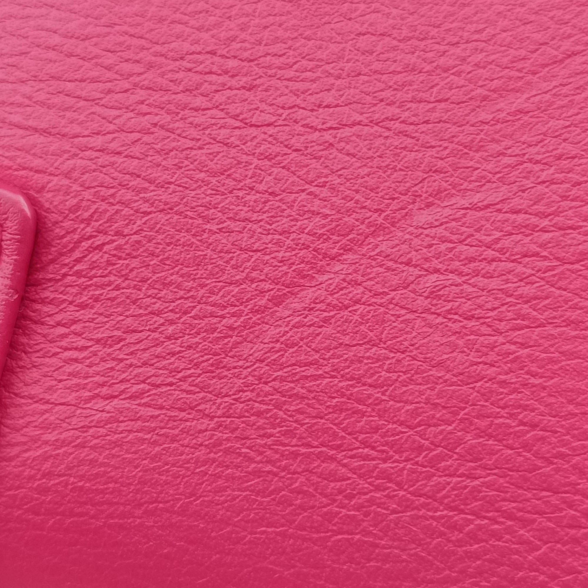 Pre-owned Yves Saint Laurent ChYc Mini Y Line Classic Cabasique WOC Rose Leather 311215 shoulderbag | stylenewstar