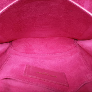 Pre-owned Yves Saint Laurent ChYc Mini Y Line Classic Cabasique WOC Rose Leather 311215 shoulderbag | stylenewstar