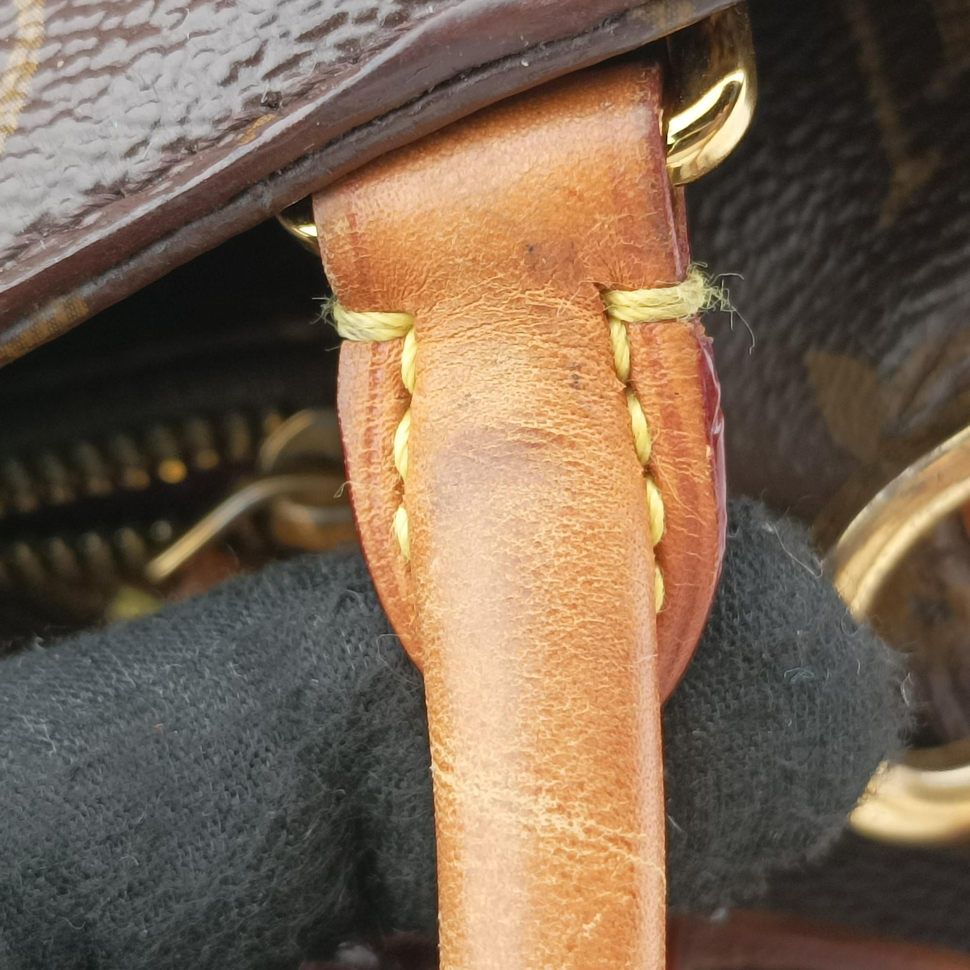 Pre-owned Louis Vuitton MONTAIGNE MM Brown Monogram Canvas M41056 shoulderbag | stylenewstar