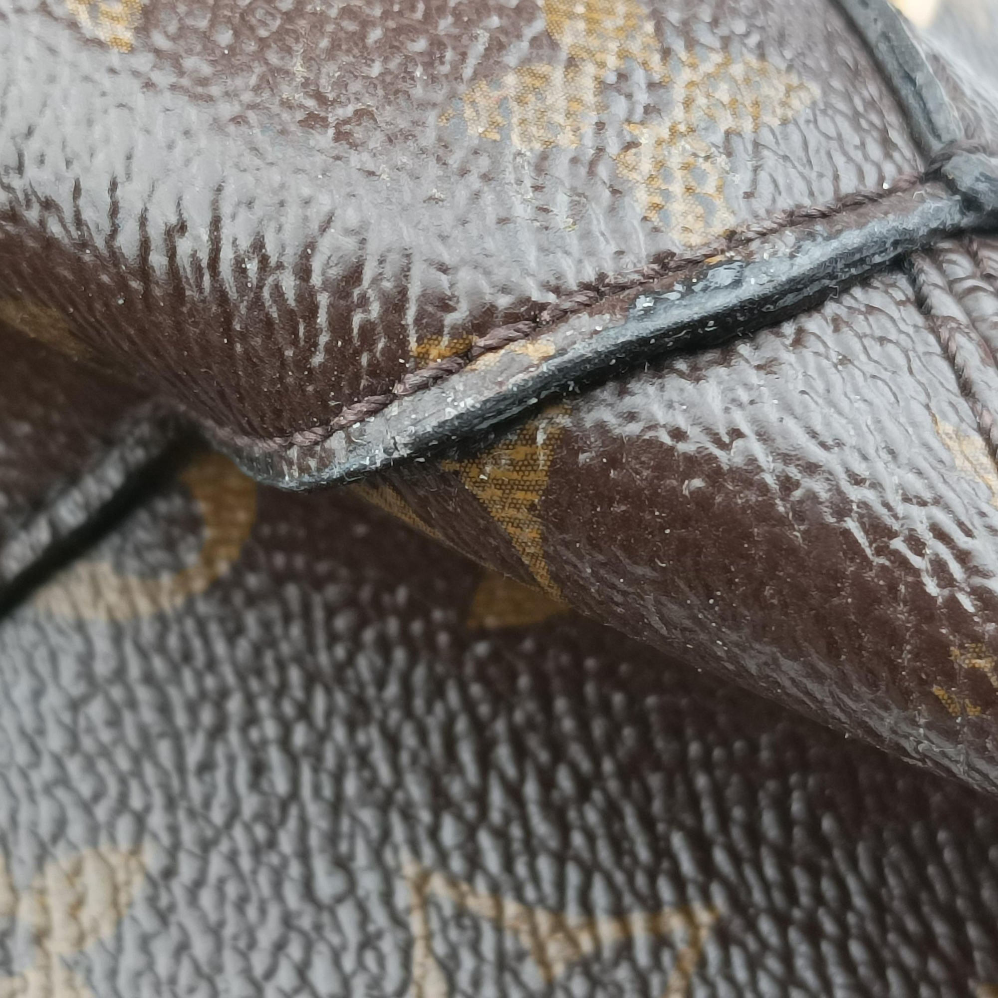Pre-owned Louis Vuitton MONTAIGNE MM Brown Monogram Canvas M41056 shoulderbag | stylenewstar