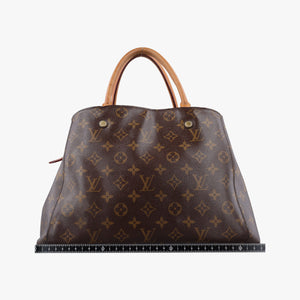 Pre-owned Louis Vuitton MONTAIGNE MM Brown Monogram Canvas M41056 shoulderbag | stylenewstar