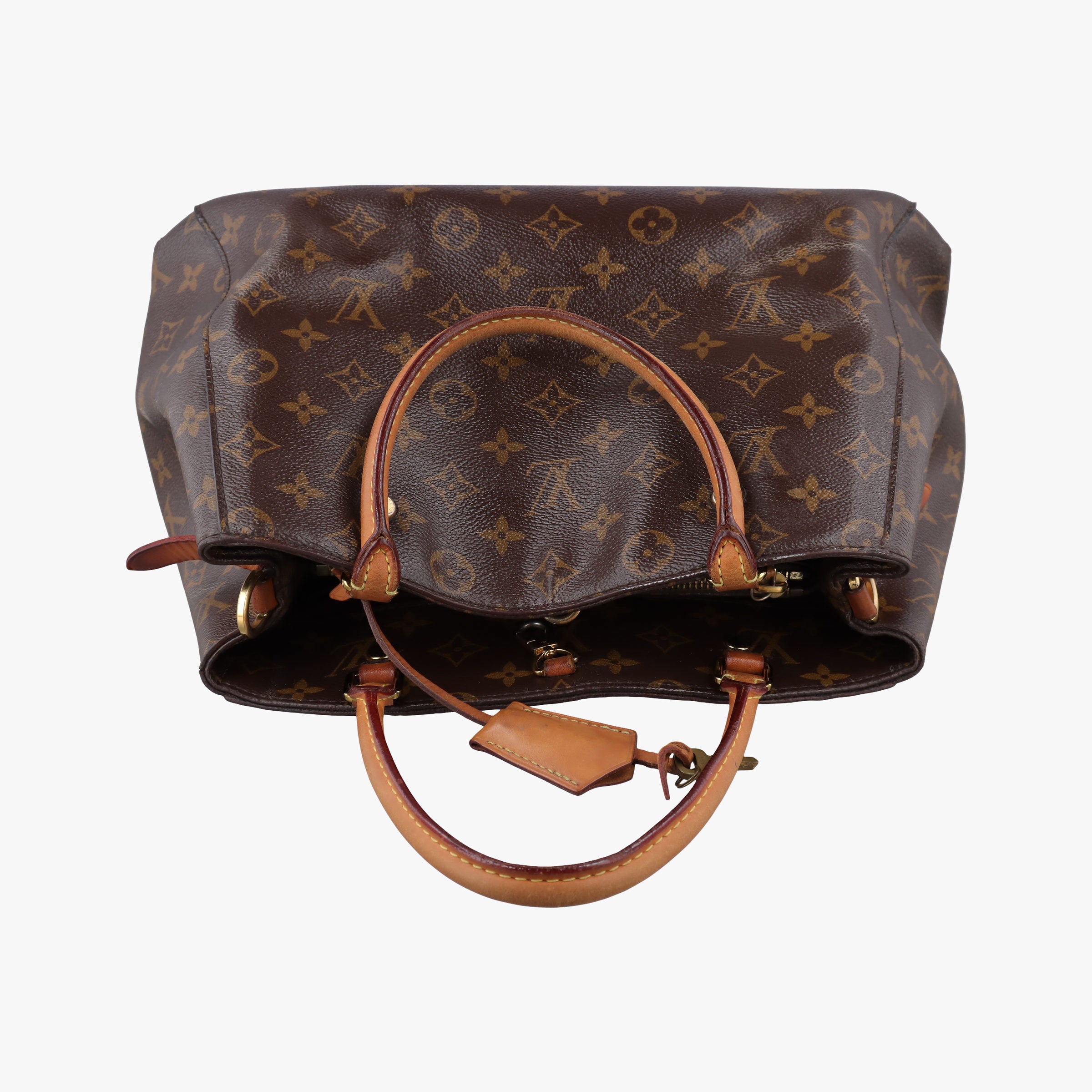 Pre-owned Louis Vuitton MONTAIGNE MM Brown Monogram Canvas M41056 shoulderbag | stylenewstar
