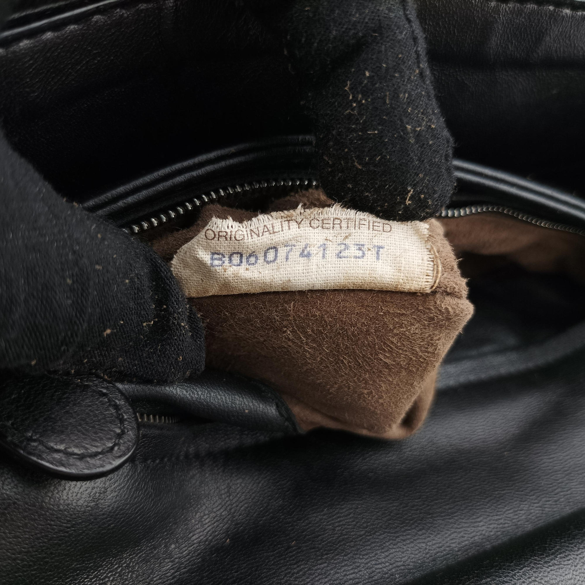 Pre-owned Bottega Veneta Intrecciato Olimpia Black lambskin  shoulderbag | stylenewstar