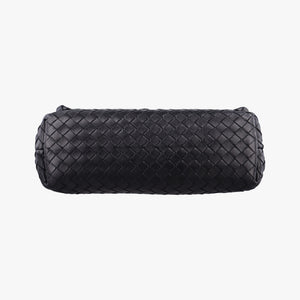 Pre-owned Bottega Veneta Intrecciato Olimpia Black lambskin  shoulderbag | stylenewstar