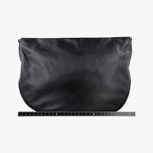 Pre-owned Gucci Romy Messenger Black Leather 177106 shoulderbag | stylenewstar