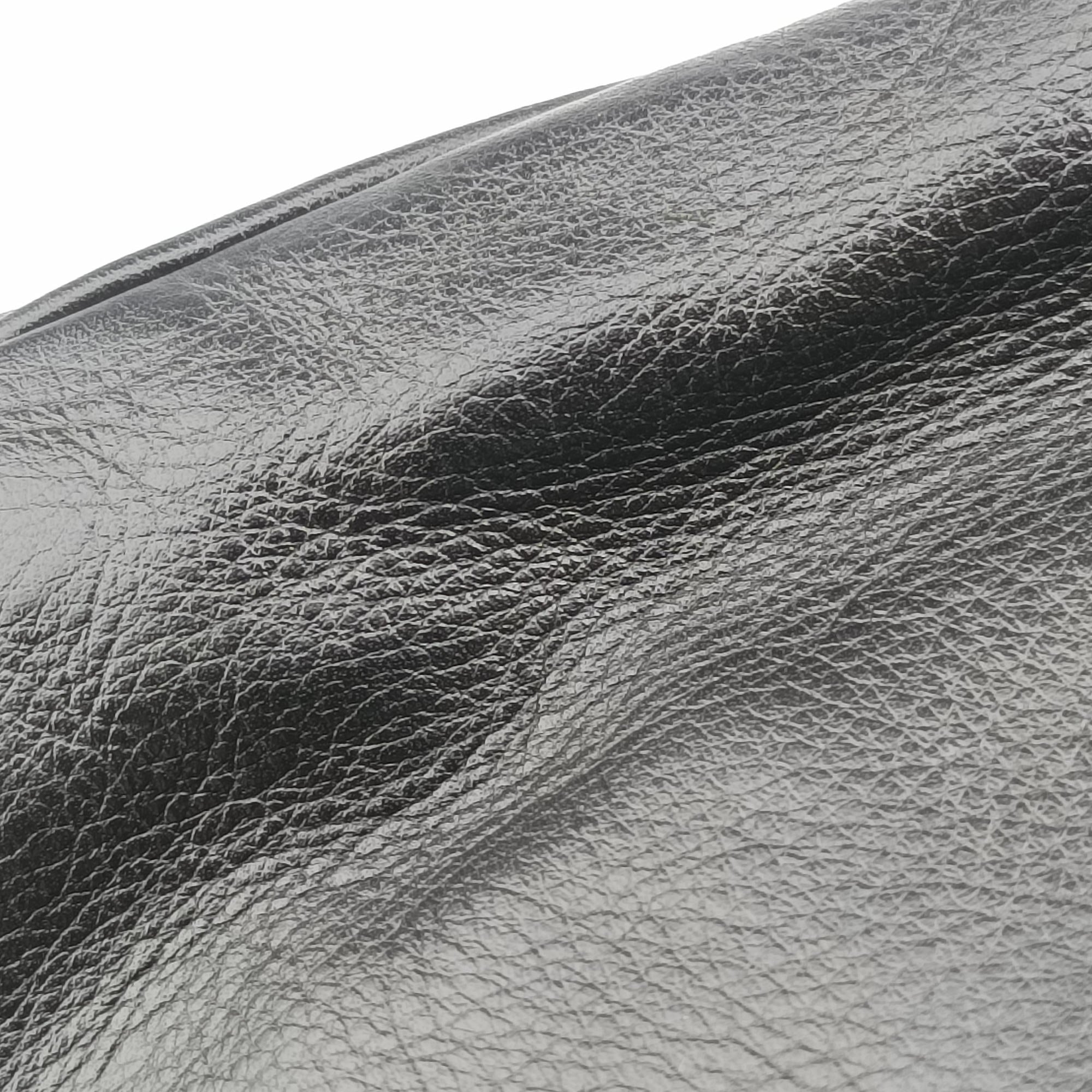 Pre-owned Gucci Romy Messenger Black Leather 177106 shoulderbag | stylenewstar