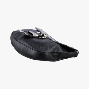 Pre-owned Gucci Romy Messenger Black Leather 177106 shoulderbag | stylenewstar