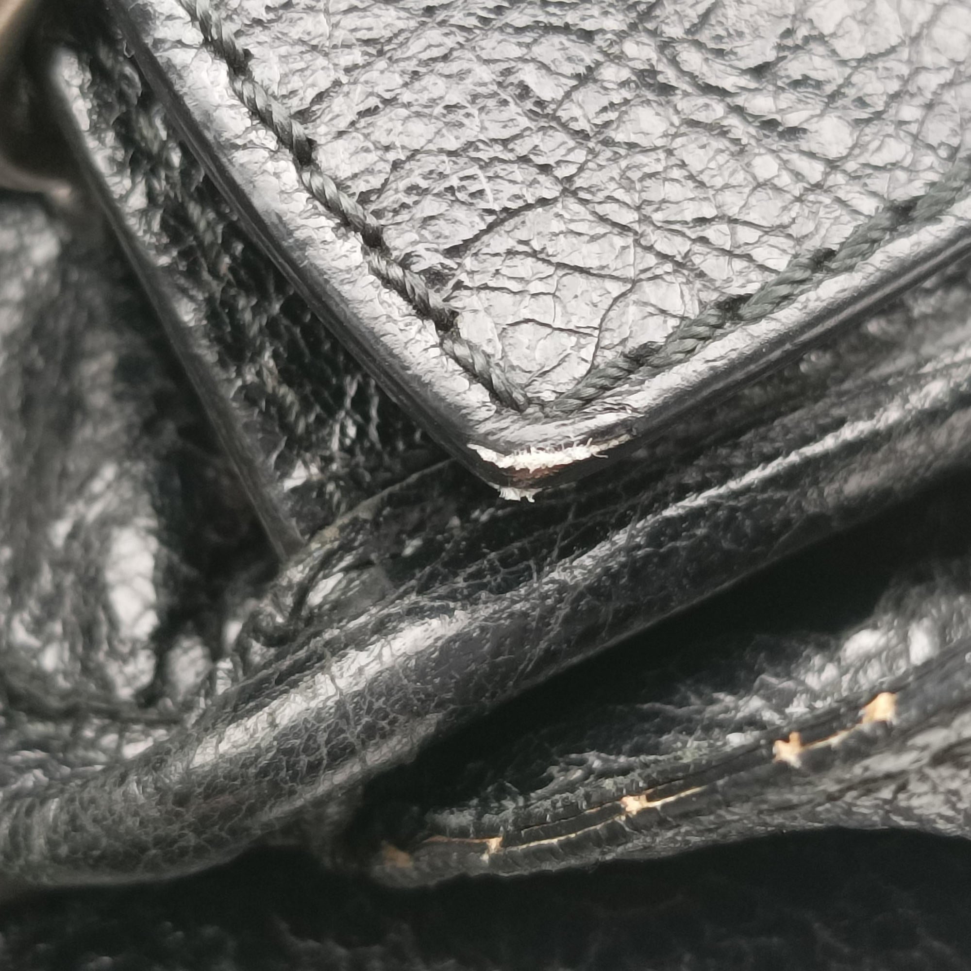 Pre-owned Balenciaga Classic Neo Lift Black Lambskin 341628 bum bag/waist bag | stylenewstar