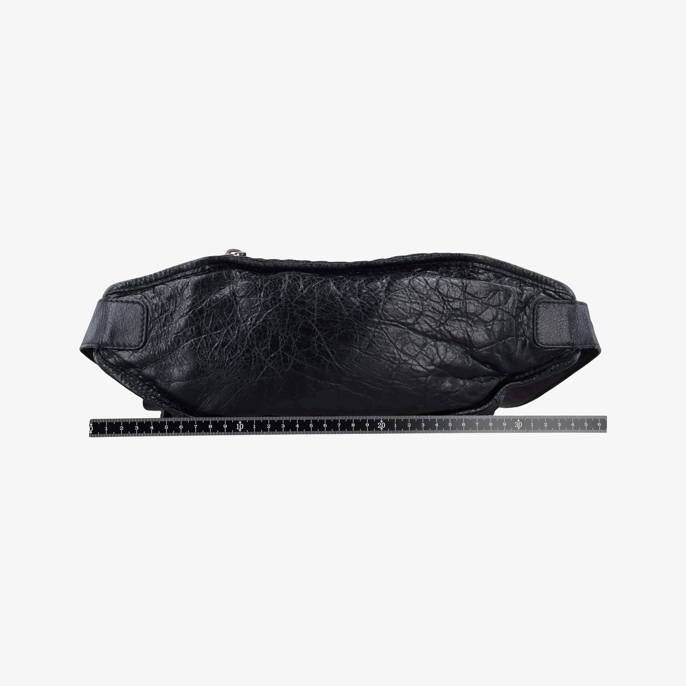 Pre-owned Balenciaga Classic Neo Lift Black Lambskin 341628 bum bag/waist bag | stylenewstar