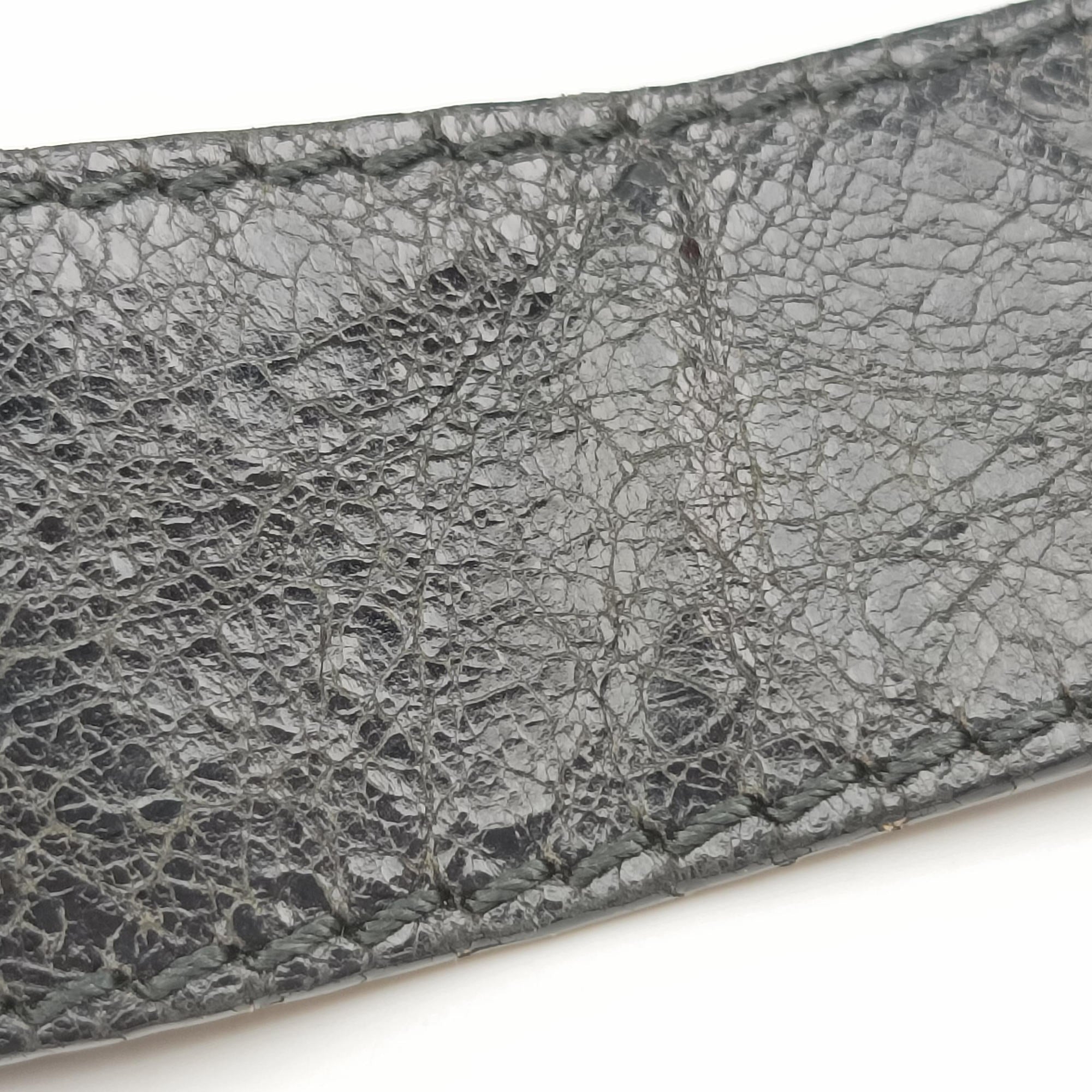 Pre-owned Balenciaga Classic Neo Lift Black Lambskin 341628 bum bag/waist bag | stylenewstar