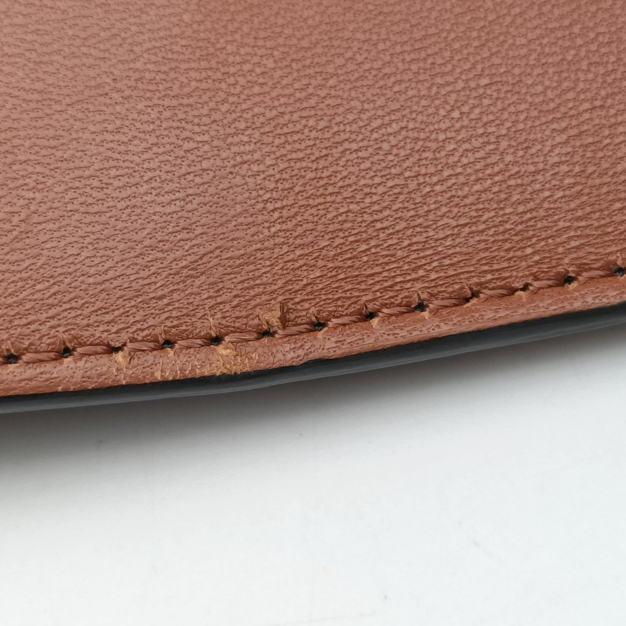 Vintage Celine TRIOMPHE Brown PVC coated canvas  shoulderbag | stylenewstar