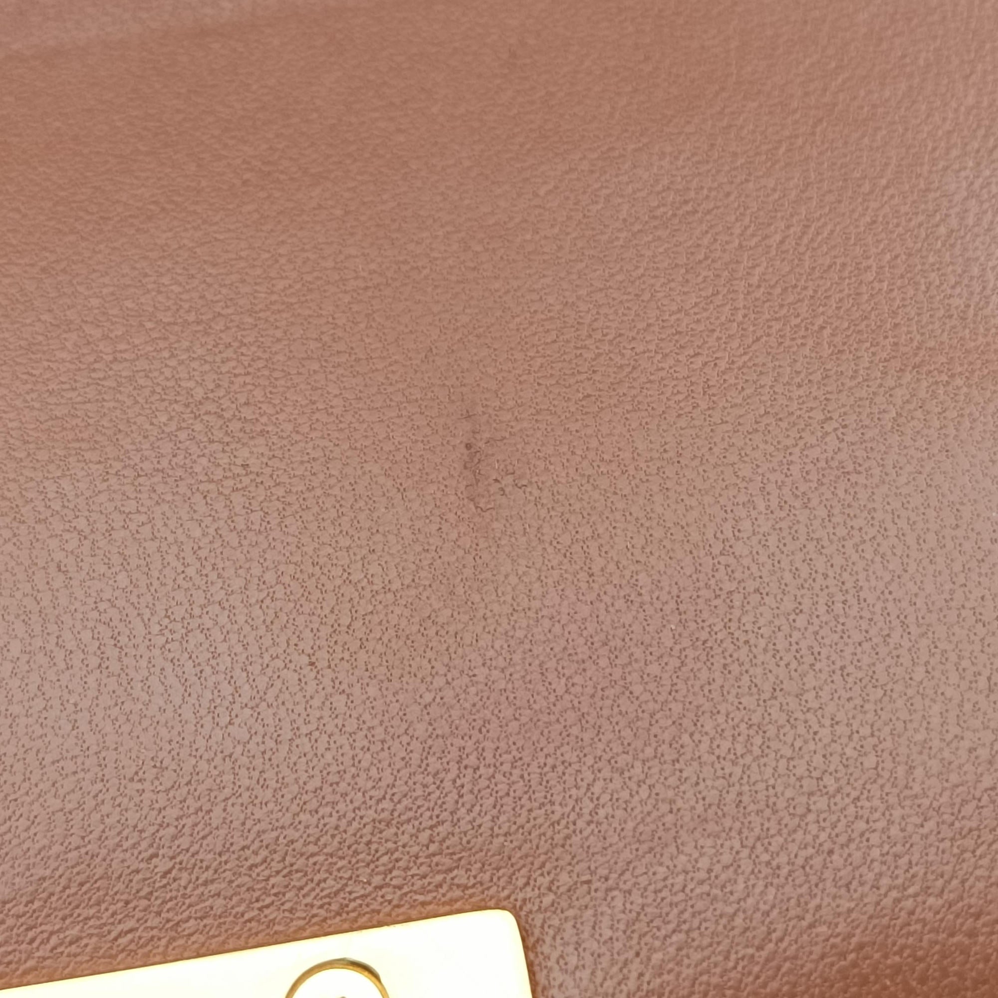 Vintage Celine TRIOMPHE Brown PVC coated canvas  shoulderbag | stylenewstar