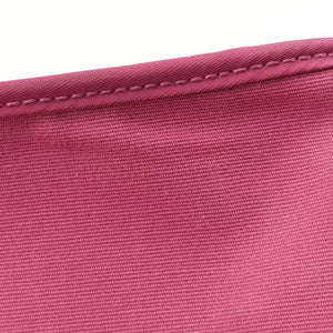 Secondhand Hermes Cabag Elan Rose Toile Officier × Leather  shoulderbag | stylenewstar
