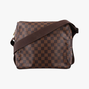 Pre-owned Louis Vuitton NAVIGLIO EBENE Damier Canvas N45255 shoulderbag | stylenewstar