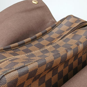 Pre-owned Louis Vuitton NAVIGLIO EBENE Damier Canvas N45255 shoulderbag | stylenewstar