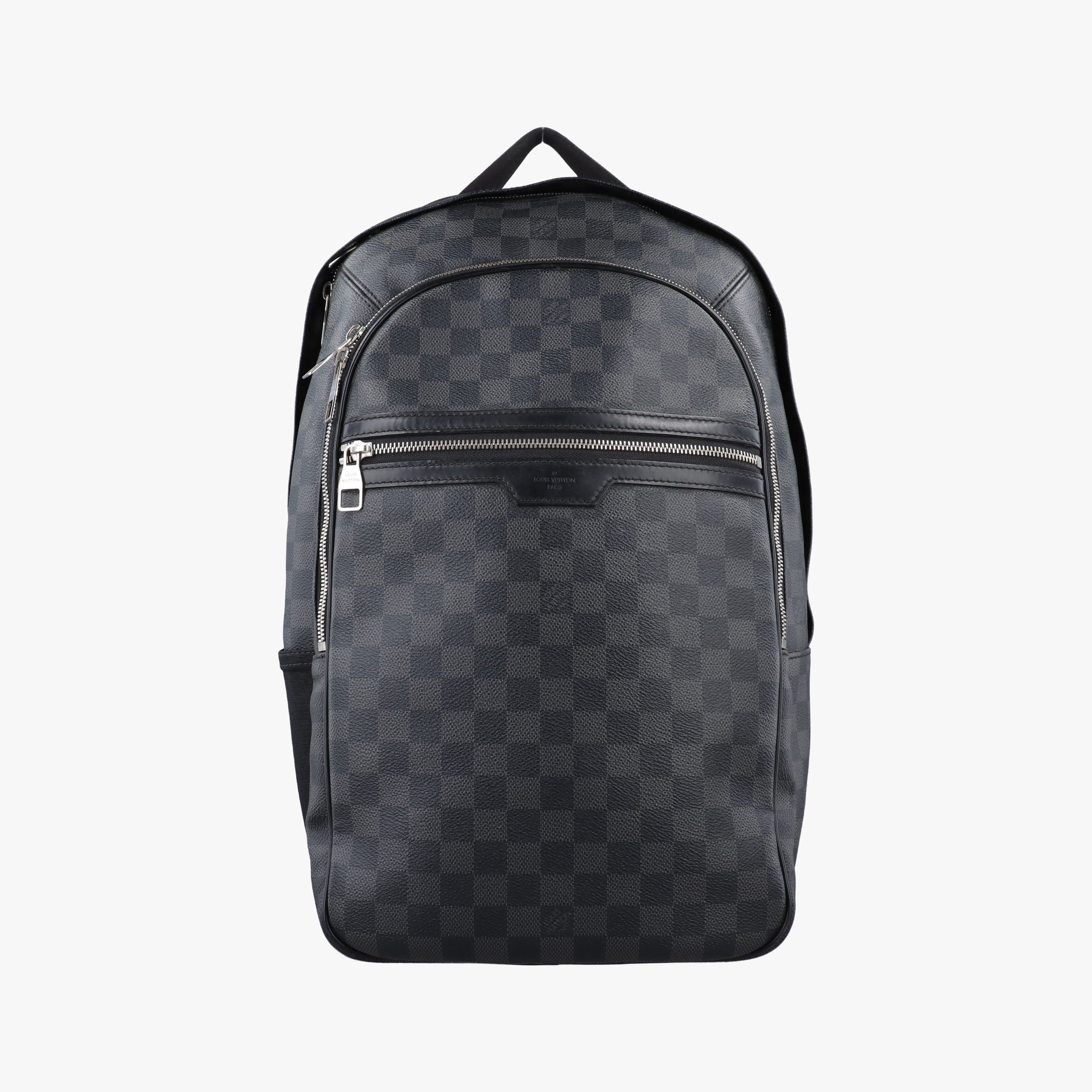 Pre-owned Louis Vuitton Mikael Noir Damier Graphite N45279 backpack/rucksack | stylenewstar