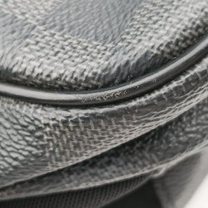 Pre-owned Louis Vuitton Mikael Noir Damier Graphite N45279 backpack/rucksack | stylenewstar