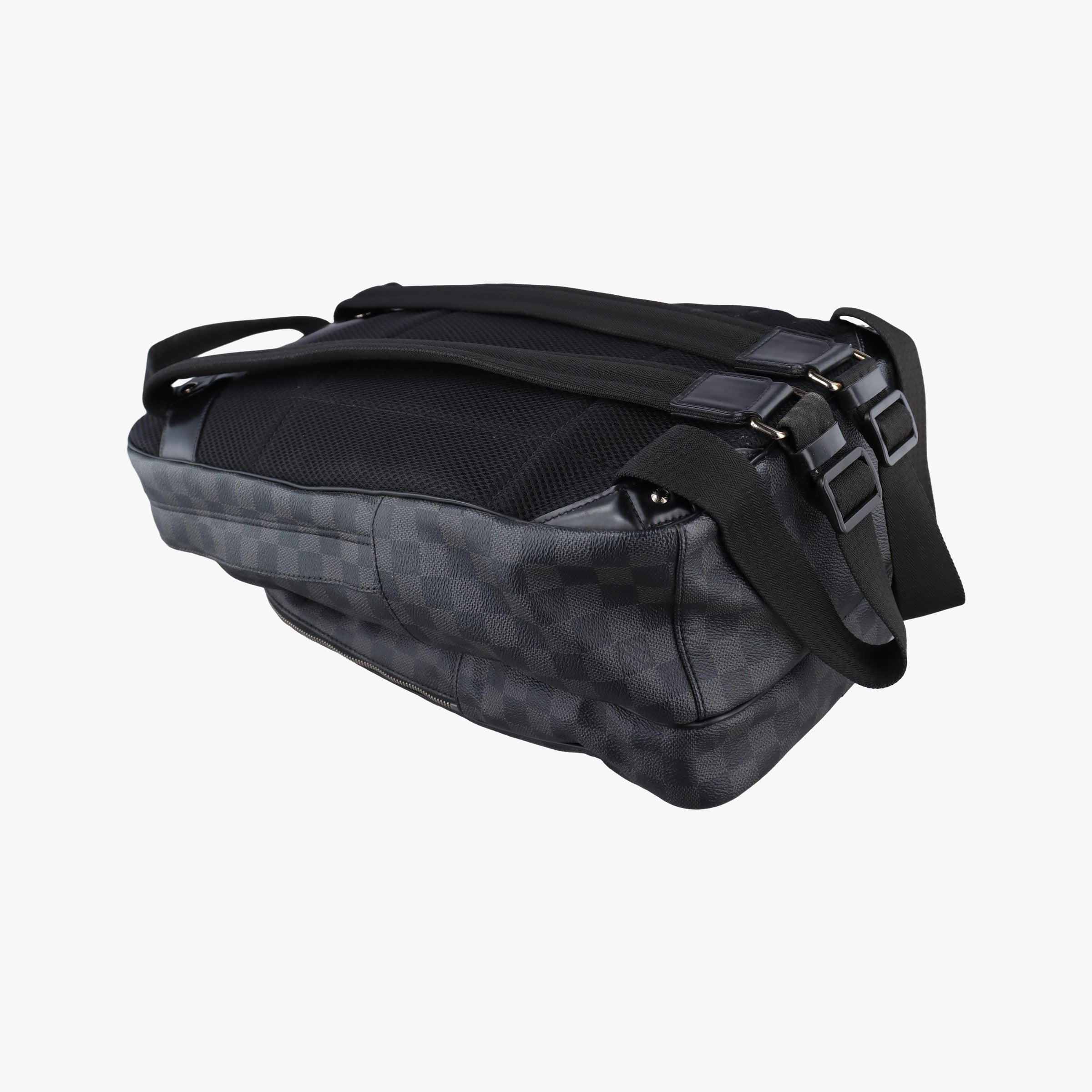 Pre-owned Louis Vuitton Mikael Noir Damier Graphite N45279 backpack/rucksack | stylenewstar