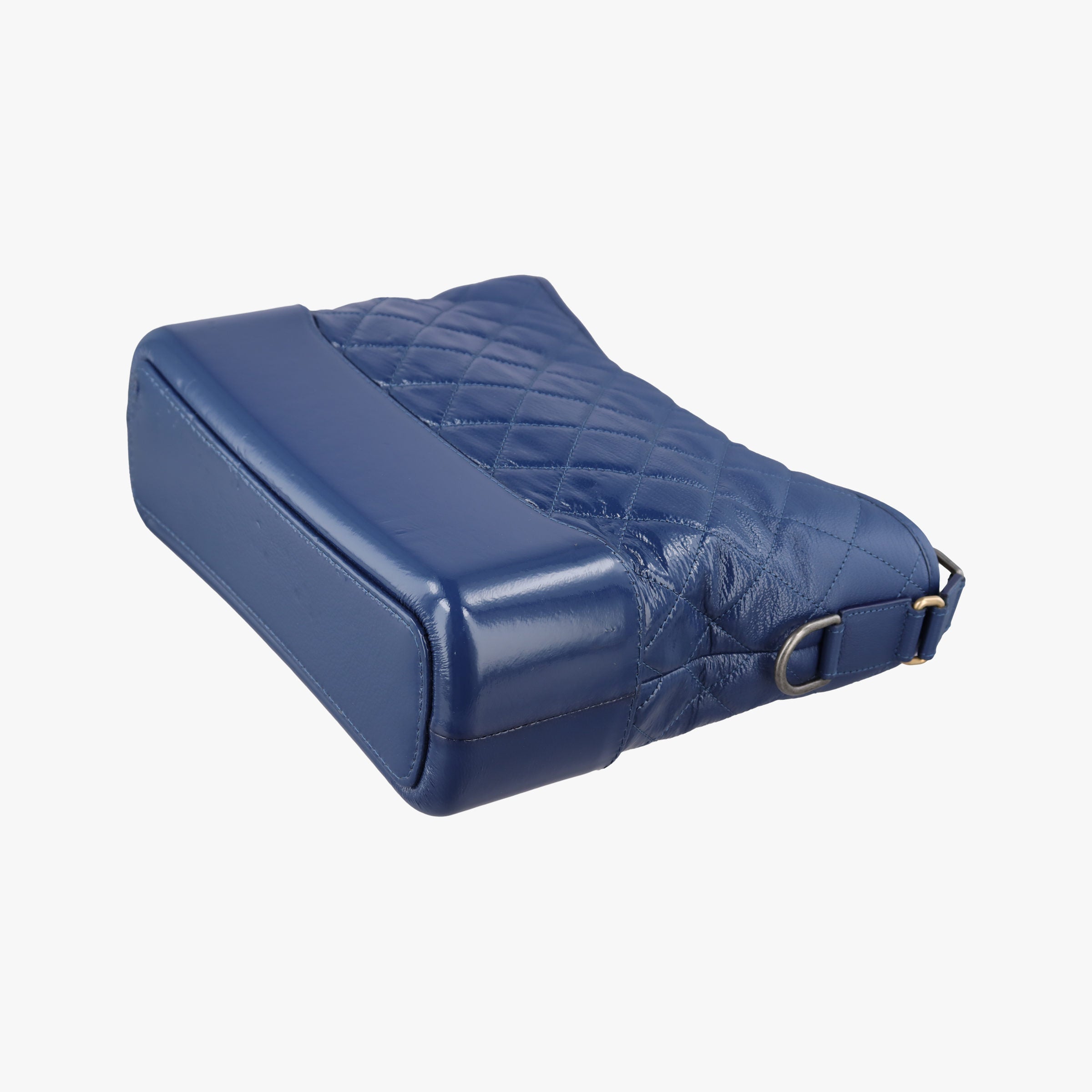 Pre-owned Chanel GABRIELLE Blue lambskin A93824 shoulderbag | stylenewstar