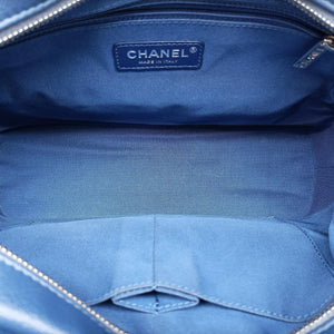 Pre-owned Chanel GABRIELLE Blue lambskin A93824 shoulderbag | stylenewstar