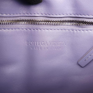 Secondhand Bottega Veneta Padded Cassette Purple lambskin  shoulderbag | stylenewstar