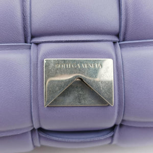 Secondhand Bottega Veneta Padded Cassette Purple lambskin  shoulderbag | stylenewstar