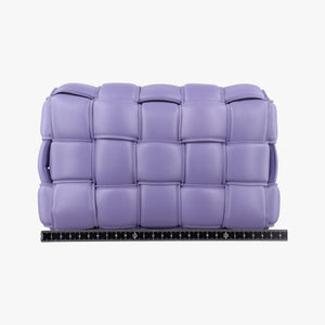 Secondhand Bottega Veneta Padded Cassette Purple lambskin  shoulderbag | stylenewstar